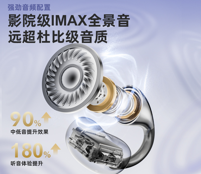 影院级IMAX全景音效，立体音更沉浸