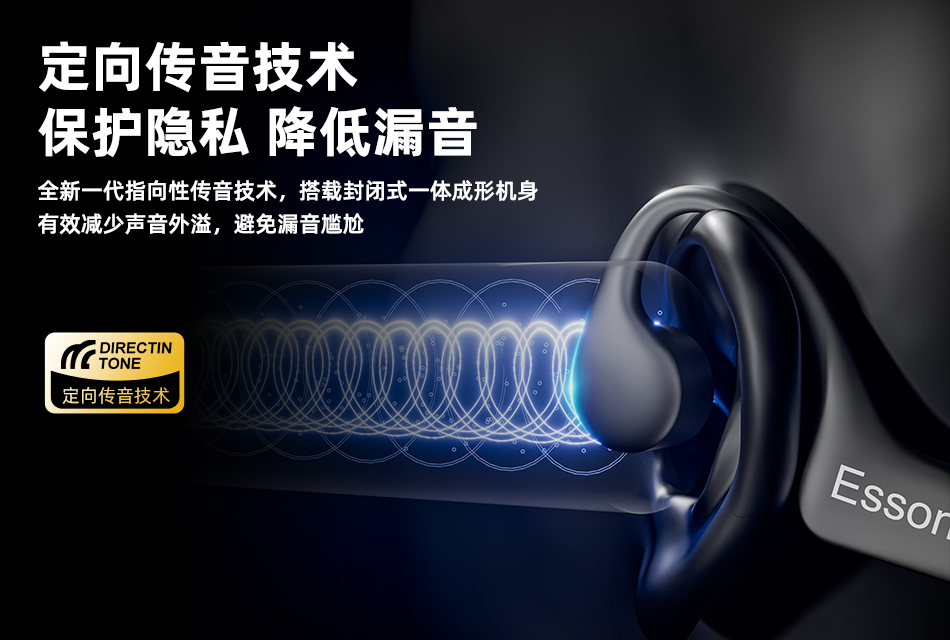 定向传音技术，降低漏音效果，避免通话尴尬